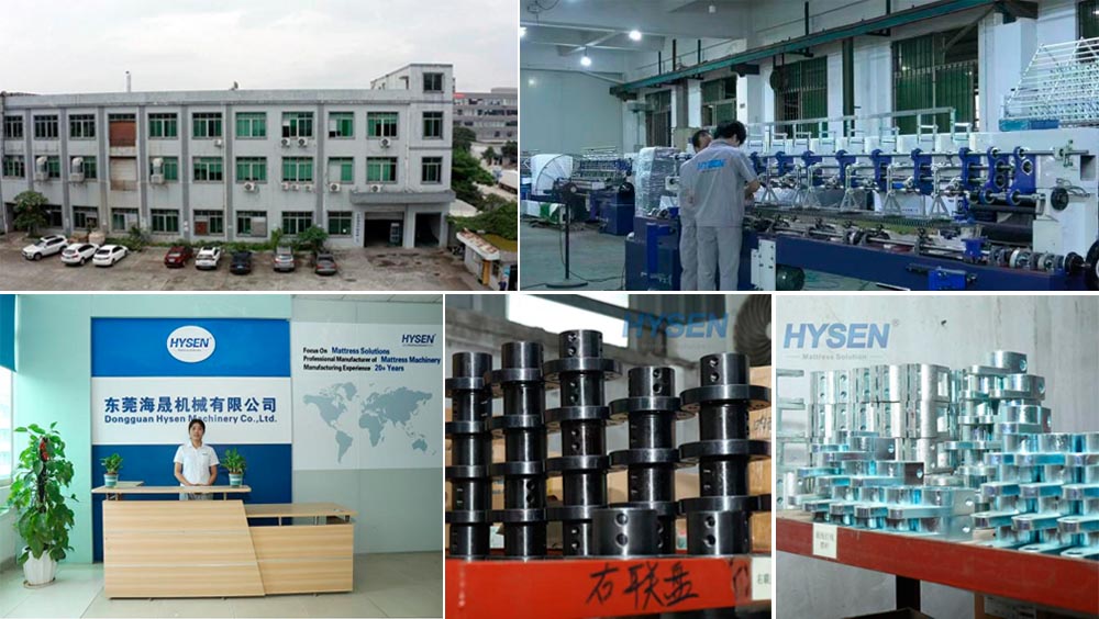 HYSEN Quilting Machine Manufacturing Capacity