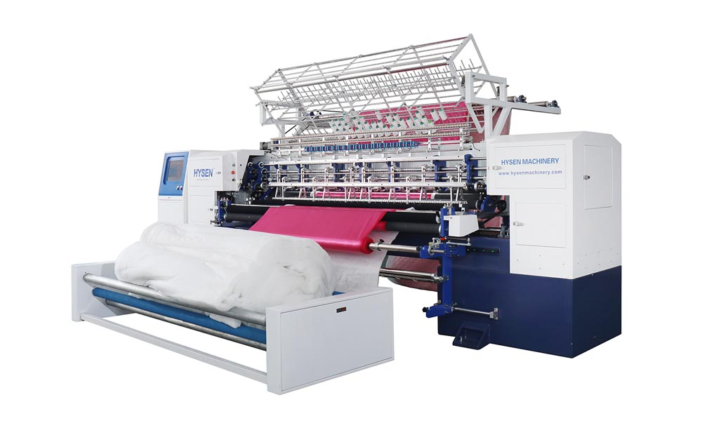 HSY80 Computerized High Speed Shuttle Multi-Needle Quilting Machine