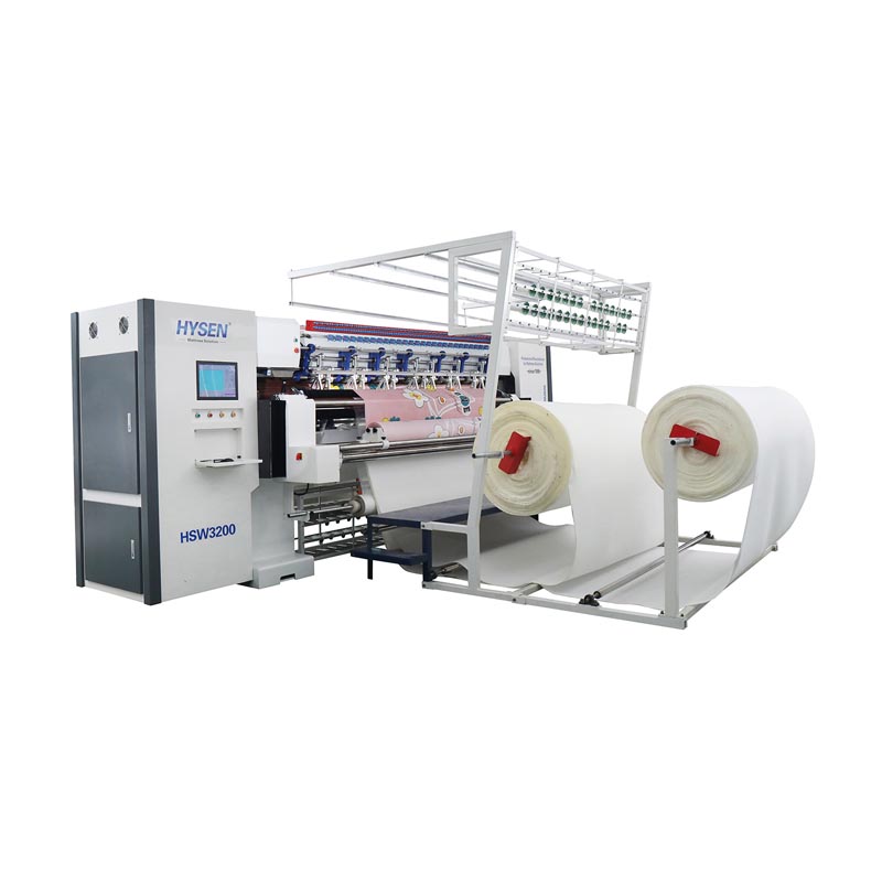 HSW3200 Computerized High Speed Shuttleless Multi-Needle Quilting Machine